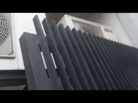 2 McQuay M5LC20CL, 4 McQuay M5LC025C and 2 McQuay M5LC50D Air conditioners (All Running)