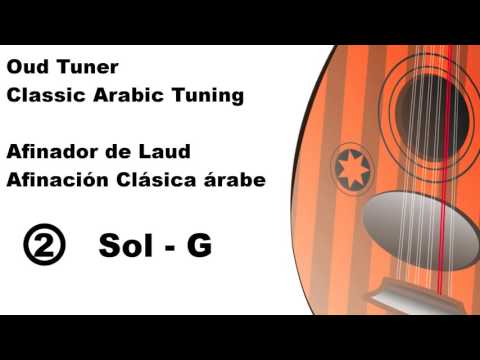 Oud Tuner Classic Arabic Tuning - Afinador de Laud Afinación Clásica Árabe
