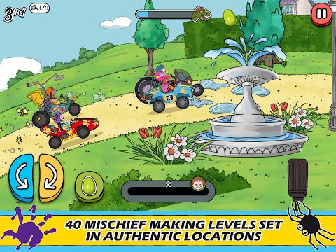 Horrid Henry's Krazy Karts iOS - YouTube
