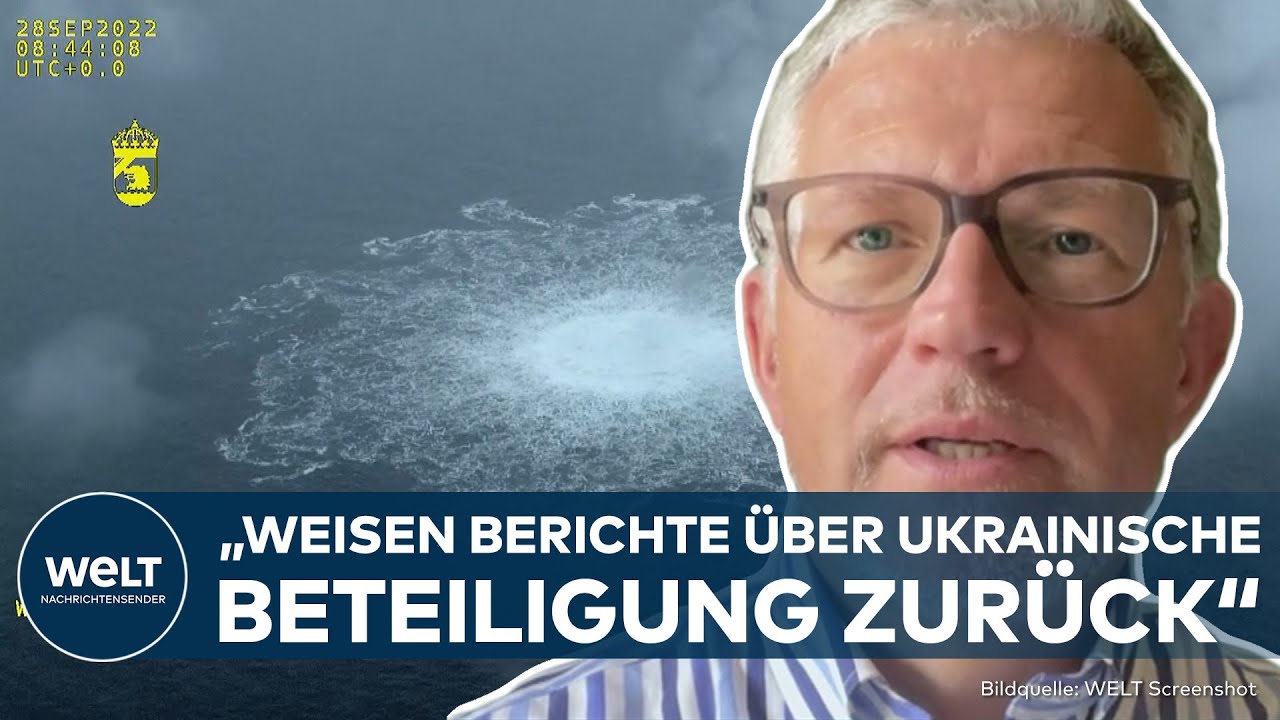 NORDSTREAM-ANSCHLAG: Ex-Botschafter Melnyk weist "Berichte über ukrainische Beteiligung zurück"