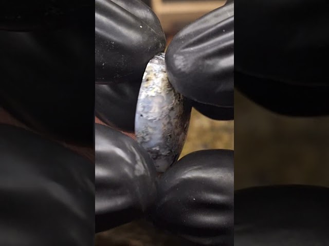 حجر عقيق لوحة فنية رائعة العقيق الطحلبي الطبيعي