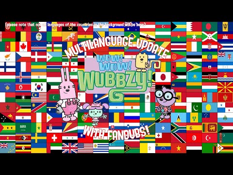 Wow! Wow! Wubbzy! Theme Song Multilanguage (Updated w/ Fandubs!)
