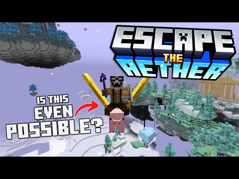 Escape Aether to Overworld! Can you do it?