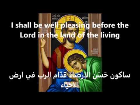 Farehtou Jedan Liana Al Raba Yasma3ou Sawta Tadaroui / فرحت جداً لانّ الرب يسمع صوت تضرّعي