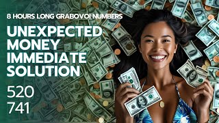 8 hours of Unexpected Money / Immediate Solutions Grabovoi Numbers. 520 741. Listen while Sleeping!