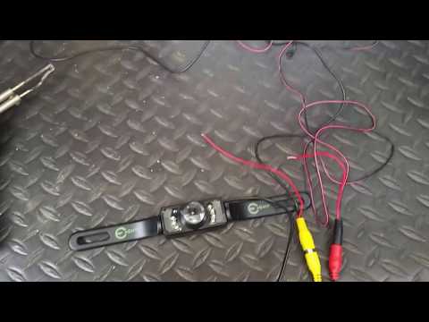 Wiring a backup camera to a Jensen VX7020 head unit