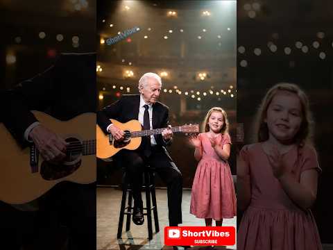 Grandpa and grandson play guitar on stagetogether#music#folksouls#movie#soundofsoul