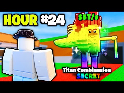 I Used MAX LUCK For 24 Hours in Steal A Brainrot..