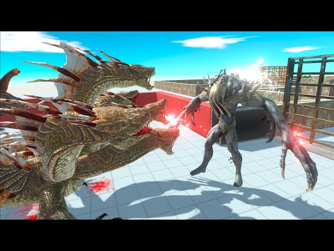 ⚡ King Scourge vs All Units Squad Challenge - 🦖 Animal Revolt Battle Simulator 🦕