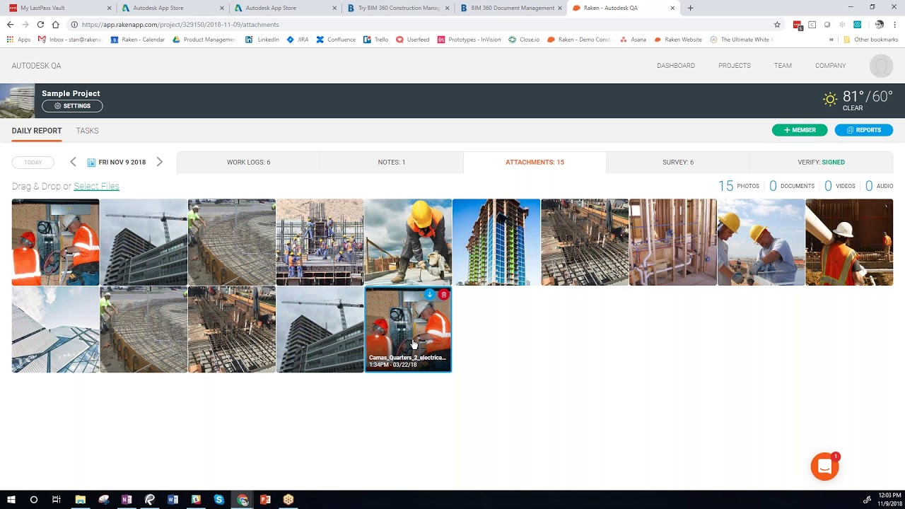 Raken-Autodesk Integration
