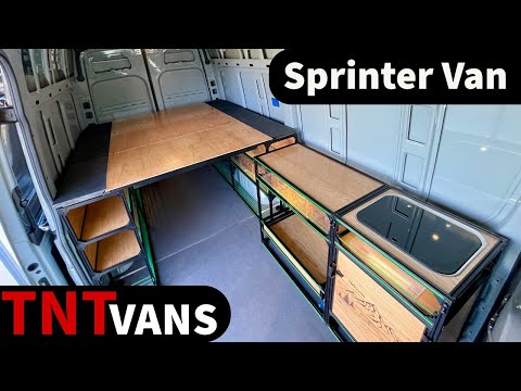 Sprinter Van Camper Conversion in 4 Hours