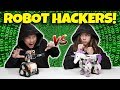 TWIN ROBOT CHALLENGE Brother Vs Sister JIMU Robot Hacker Challenge