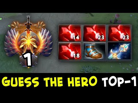 Guess the hero — TOP-1 RANK Abed BUILD