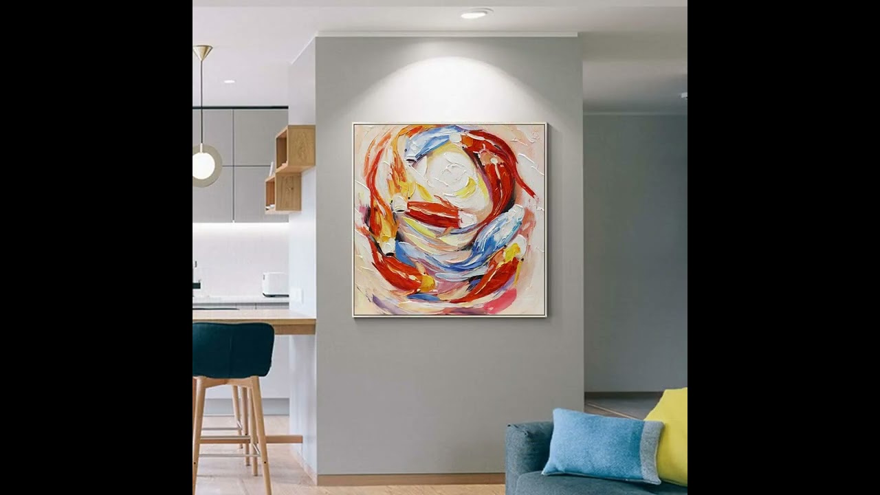 Koi Fish Feng shui Painting