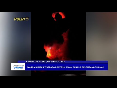 STATUS GUNUNG API RUANG NAIK KE LEVEL AWAS