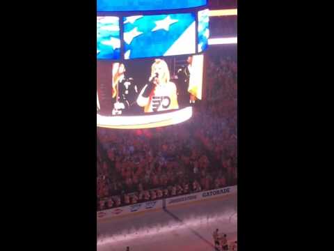 Philadelphia Flyers - Lauren Hart & Kate Smith God Bless America