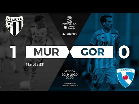 4.krog: Mura - Gorica 1:0 ; Prva liga Telekom Slovenije 2020/2021