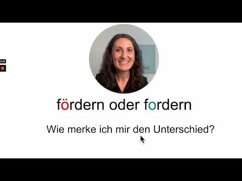 Fördern oder Fordern - Was ist der Unterschied?