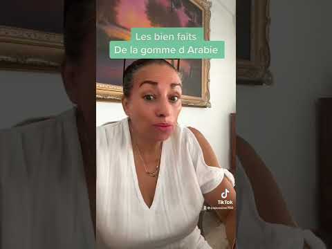#les bien faits de la gomme arabic#santé et cosmétique