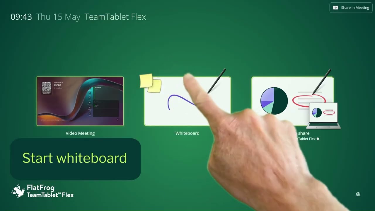 TeamTablet Flex features - screen recording