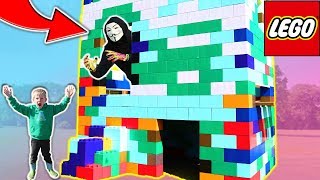 Building World's Biggest Two Storey Lego Mansion! Project Zorgo Challenge!