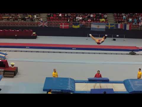 ITO Masaki Team Final Trampoline World Championships 2017