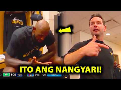 Ito ang Kaganapan sa Lakers Locker Room matapos nila Manalo sa Game 3!