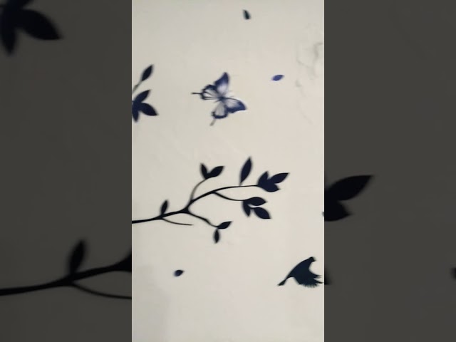 Vídeo relacionado con YIBUHANG Pegatina de pared de película calcomanía de cineasta decoración de oficina calcomanía de set de película papel tapiz negro