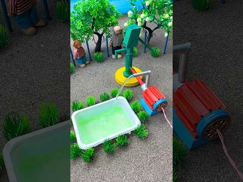 Mini handpump project water with supply motor #waterpump #306