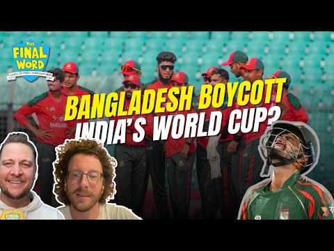 “Bangladesh now likely to boycott India’s World Cup” or something
