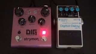 Video thumbnail for Strymon DIG vs. Boss DD-2 Digital Delay Comparison by DelayDude