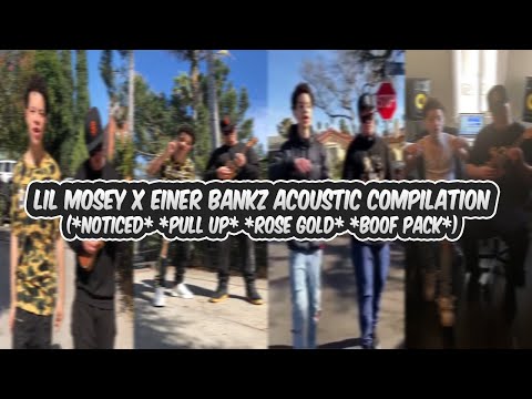 Lil Mosey x Einer Bankz Acoustic Compilation (*Noticed* *Pull Up* *Rose Gold* *Boof Pack*)