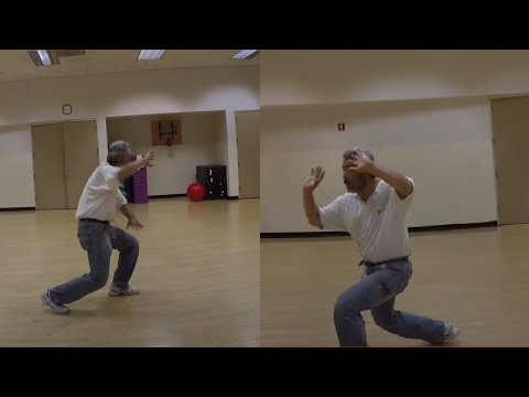 Use 'Exaggerated' Taichi (Taiji) Form To Train Push Hands