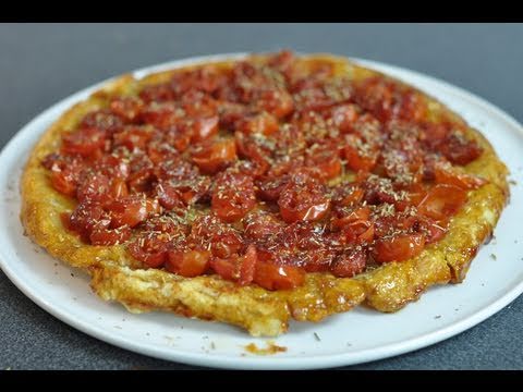 Recette géniale de la tarte tatin à la tomate cerise