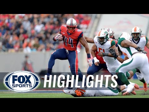 The Roughnecks storm from behind, torch the Dragons to move to 5-0 | 2020 XFL HIGHLIGHTS