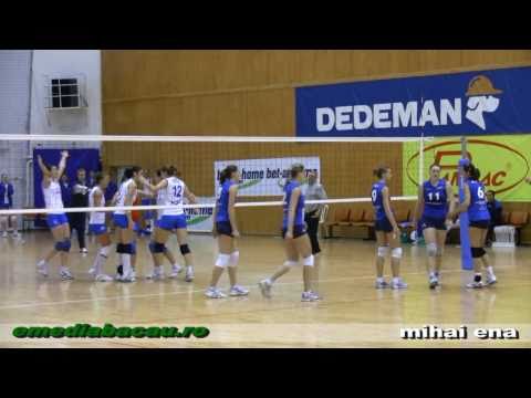 Ştiinţa Bacău - CSV 2004 Tomis Constanţa 3-0 (27-25, 25-22, 25-22)