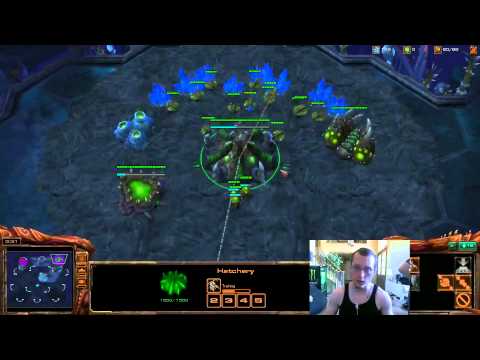 IdrA [FPVOD w/C] vs Bioice - [ZvZ Shakuras Plateau 1v1]