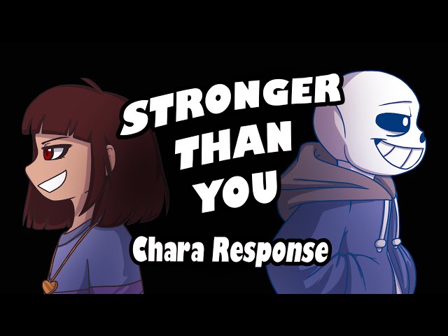 Error Sans Stronger Than You Lyrics