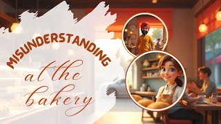 Misunderstanding At The Bakery | English Conversation And Pronunciation