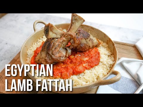 How to make Egyptian Lamb Fattah - A centuries old rice and lamb Eid centerpiece