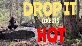 Solo WINTER Bacpacking trip on Quehanna trail system snd testing new gear   [trail vlog]