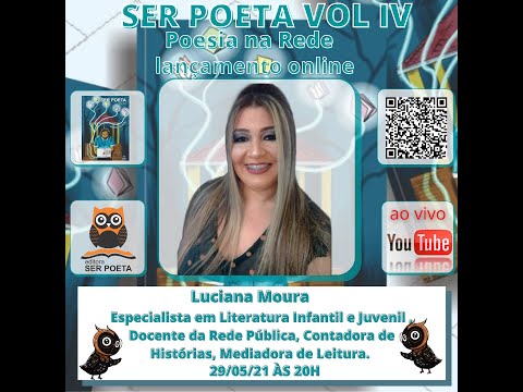 CONVITE ESPECIAL DA POETA LUCIANA MOURA