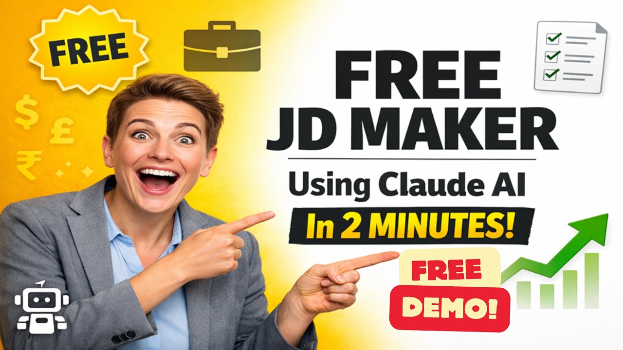 How to Create a Professional Job Description FREE in 2 Minutes Using FREE Claude AI | HR Guide 2026