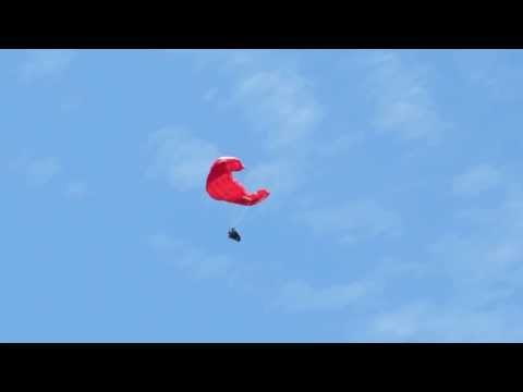Paragliding SIV - Full Stall - Back Fly - Twist - Reserve parachute