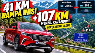 2026 LFP Togg Rejen testi: Rejen ile 41 KM Rampa İndim 141KM Menzil Kazandım! Pe