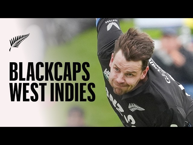 Jacob Duffy Showcases T20 Genius | Series Highlights New Zealand v West Indies 2025