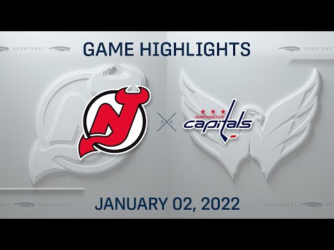 NHL Highlights | Devils vs. Capitals - Jan. 2, 2022
