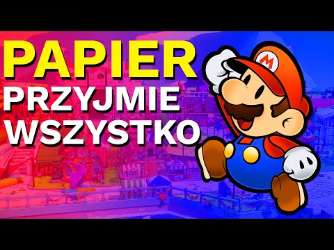 Papierowy tygrys, ukryty WĄS - Paper Mario the Origami King | RECENZJA