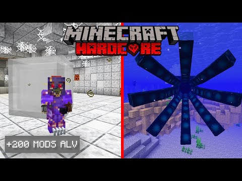 MINECRAFT HARDCORE but with ALL the MODS!🔥 - PART 7