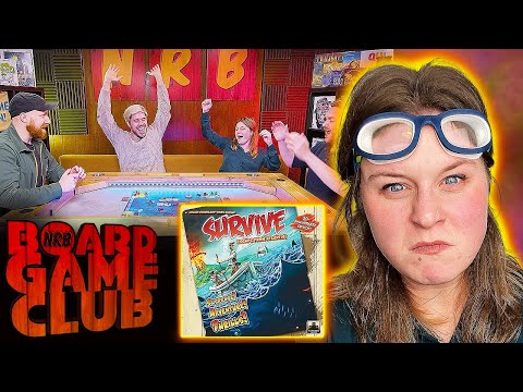 Let's Play SURVIVE: ESCAPE FROM ATLANTIS | Board Game Club
